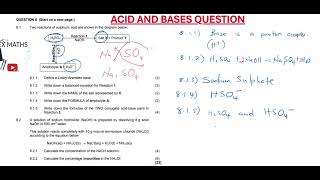 ACIDS AND BASES [upl. by Khano]