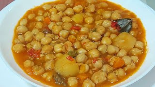 🥄POTAJE DE GARBANZOS LIGERO PARA EMPEZAR BIEN LA SEMANA 👌 BEATRIZ COCINA [upl. by Evreh704]