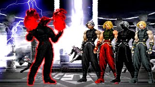 KOF Mugen Valmar Rugal vs Adel Bernstein Team [upl. by Gewirtz]