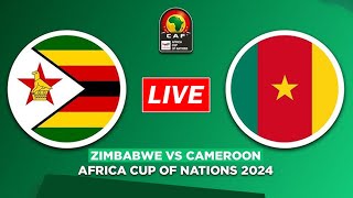 🔴Zimbabwe vs Cameroon  AFCON  Africa Cup of Nations Qualifying [upl. by Deck]