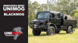 BLACKMOG  THE BLACKED OUT UNIMOG  2021 U5023 [upl. by Meingoldas]