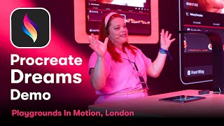 Procreate Dreams Demo London  Animating over Video Performing Rigging Audio and More [upl. by Leilani]