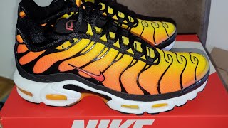 Nike Air Max Plus quotSunsetquot 2024 Unboxing  nike unboxing tns original nikeairmax [upl. by Hsenid]