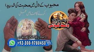 Nafrat Ko Mohabbat Men Badalne Wala Wazifa  By Rohani Peshwa Basit Gillani [upl. by Ulita41]