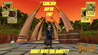 Wizard101 Exalted Myth PVPClutch Mino Pull [upl. by Yengac667]