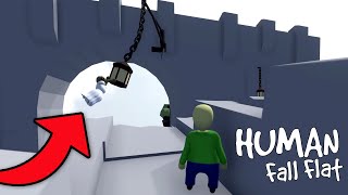 BALDI AND GRANNY DOING INSANE TRICKS in HUMAN FALL FLAT [upl. by Franek19]