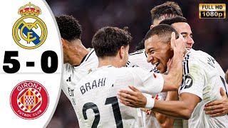 Real Madrid vs Girona 50 • Real Madrid Highlights amp All Goals 2024 • Hasil Bola Tadi Malam [upl. by Berti737]