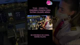 TCAS  Veja a manobra evasiva para evitar COLISÃO AÉREA shorts 2 [upl. by Nirak862]