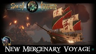 Sea of Thieves  Mercenary Voyage  New DLC amp Commendation 2619 [upl. by Neerod]