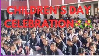 childrens day celebration 🎉childrenlast year memoriededicated for childrenpoemsongchildhood [upl. by Arodasi]