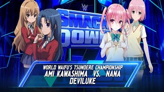 WWE 2K24 World Waifu Division 7192024  Amic vs Nana [upl. by Avek]