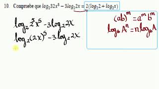 PROPIEDADES DE LOS LOGARITMOS [upl. by Hyo]
