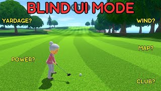 I Joined a Blind Mode TOURNAMENT Switch Sports Golf [upl. by Abel]