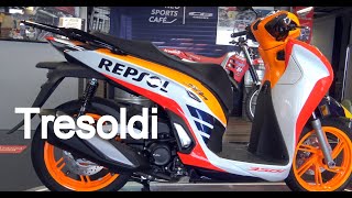 HONDA Sh 350 cc i REPSOL LOOK [upl. by Aihsiyt981]