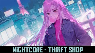 Nightcore  Thrift Shoplyrics [upl. by Olifoet]