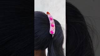 Lets make diy hair clip diy ytshort sorts ytshorts niyativlogs [upl. by Aivon]