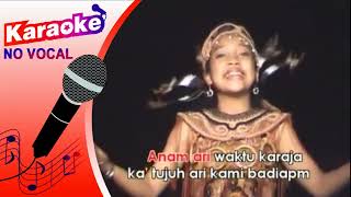 LAGU DAYAK PAMA JUBATA KARAOKE NO VOCAL [upl. by Alet1]