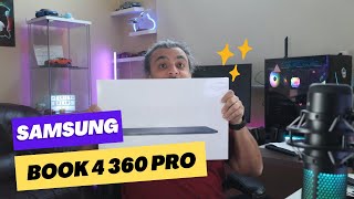 Samsung Book 4 360 Pro Unboxing [upl. by Akimihs]