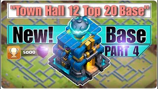 Th12 Most powerful Top 20 Base Layouts 2024  Th12 Best Base Layouts  Th12 Top 20 Bases [upl. by Nutter]