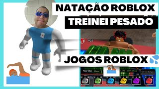 Roblox competição de natação 🏊🏾💦😆 [upl. by Areit]