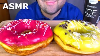 CHOCOLATE DONUT ASMR MUKBANG 먹방 EATING CHOCOLATE GIANT DONUTS EATING SOUNDS [upl. by Akemehs915]