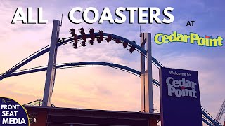 All Coasters at Cedar Point  OnRide POVs  Front Seat Media [upl. by Annoyed]