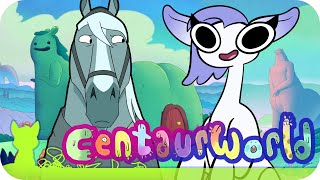 Centaurworld Animation is Crazy Scribble Kibble Review [upl. by Noynek]