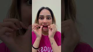 How to put on the retainersretainers invisalign clearaligners crookedteeth [upl. by Hakim]