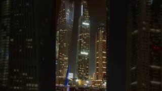 Dubai Marina Night View 🇦🇪 dubai​ dubaimarina​ dubainight​ ❤️dubai​ uae​ dxbramjivlogs​ [upl. by Rannug]