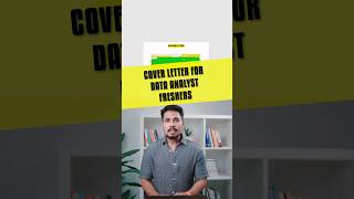 Data Analyst Interview Calls Cover Letter for Fresher dataanalysis coverletter dataanalyst [upl. by Nataniel573]