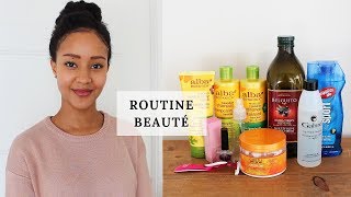 ♡Ma routine beauté de la tête aux pieds cheveuxvisagecorpsongles♡ [upl. by Ianteen333]