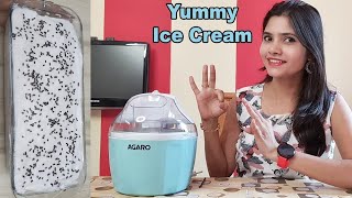 Agaro Ice Cream Maker  How To Make Ice Cream at Home  Instant Ice Cream Machine  Review amp Demo [upl. by Ley]