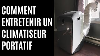 Comment entretenir un climatiseur portatif [upl. by Biamonte845]