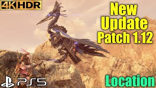 Sunwing Primary Nerve Location Horizon Forbidden West Update 112 Patch PS5 Gameplay 4K 60FPS HDR [upl. by Schoof]