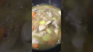 Potato Chicken Stewcomfort food shorts tiktok cooking homecooked food chicken dinner [upl. by Snashall]