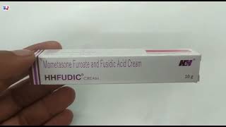 Hhfudic Cream  Mometasone Furoate and Fusidic Acid Cream uses  Hhfudic Cream uses Benefits Hindi [upl. by Guttery]