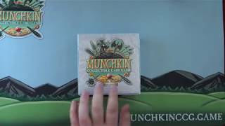 Opening Munchkin Collectible Card Game Booster Packs [upl. by Poland902]