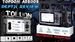 TOPDON AD500S Review The Ultimate Guide to This Powerful OBD2 Scanner [upl. by Ephram]