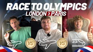 3Way RACE TO PARIS OLYMPICS Eurostar vs British Airways vs Vueling [upl. by Oruntha]