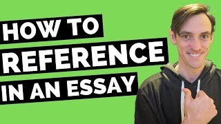 How to Reference in an Essay 3 Simple Tips [upl. by Esirehs934]