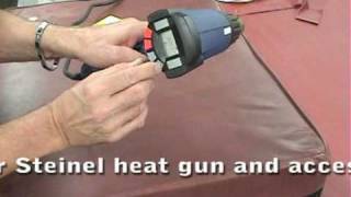 Steinel best heat gun for vinylleather repair work [upl. by Caril]