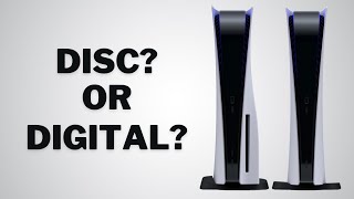 PS5 vs PS5 Digital Edition  Which One Should You Buy [upl. by Oatis]