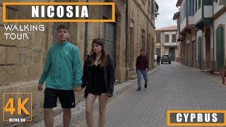 NICOSIA  CYPRUS WALKING TOUR 2024 [upl. by Ltsyrk]