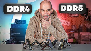 Grand Comparatif RAM DDR4 vs DDR5 Fréquence Quantité [upl. by Ardnaed676]