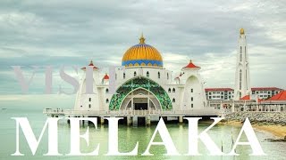 The Straits Mosque Melaka Malaysia HD [upl. by Pris750]