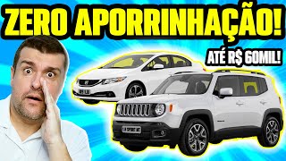 CONFIÁVEIS e BARATOS DE MANTER MELHORES CARROS até 60MIL REAIS SUV SEDÃ HATCH e AUTOMÁTICO [upl. by Boycie]