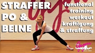 15 Min Workout Functional Kraft amp Straffung für Po Beine Rumpf 1 [upl. by Kapoor]