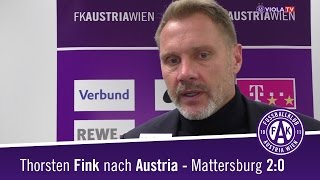 Thorsten Fink nach Austria  Mattersburg 20 [upl. by Ardnot]