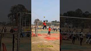 Umesh Century Showball Spike🏐❤️ [upl. by Nerrual]