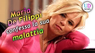 Maria De Filippi confessa la sua malattia [upl. by Bonina208]